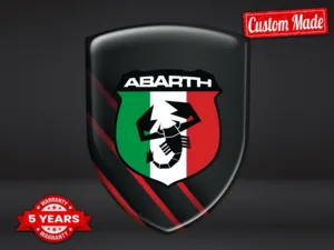 Fiat Abarth Car Back Window Stickers Max Pro Resilient Elegant